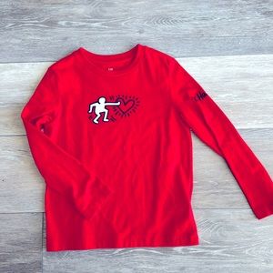Gap kids Keith haring long sleeve top